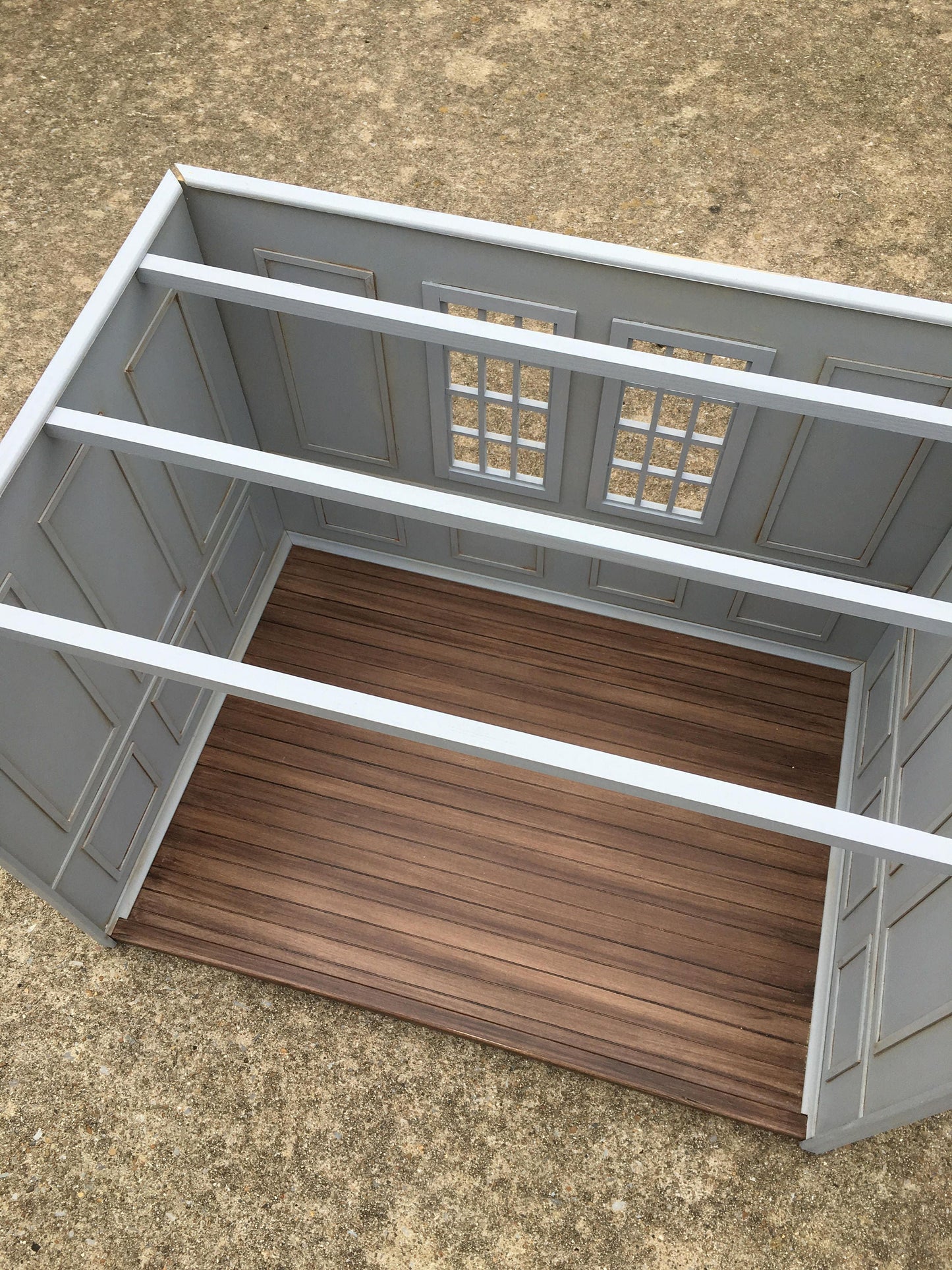 1:6 Playscale French Paneled Roombox Diorama Barbie Blythe Pullip