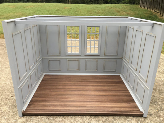 1:6 Playscale French Paneled Roombox Diorama Barbie Blythe Pullip