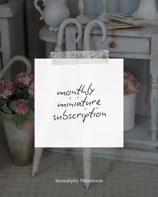 March Dollhouse Monthly Mini